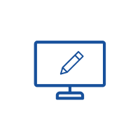 Screen with a stylus inside