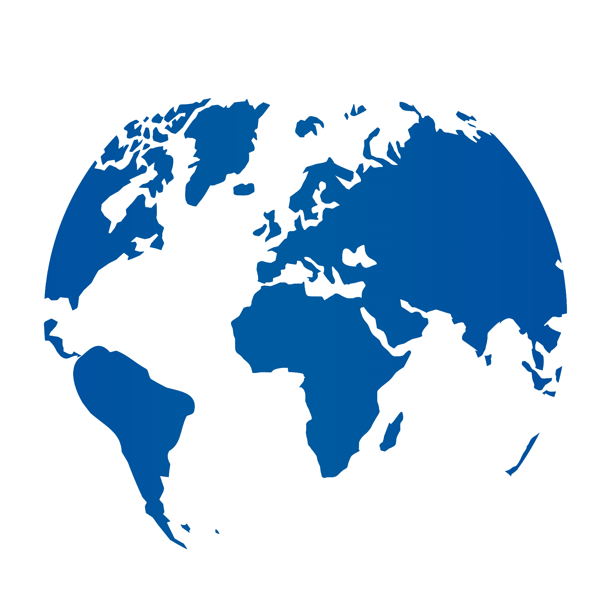 Vector graphic of the world map