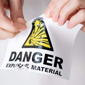 Tear-resistant film label