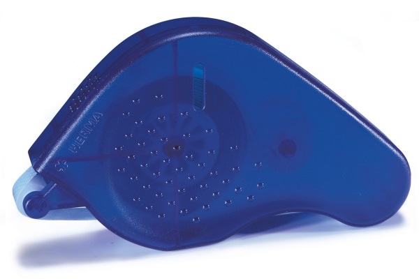 Image of a blue tape dispenser
