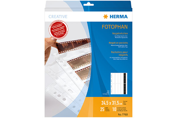 Image of packaging for Fotophan negative sleeves