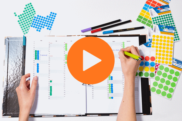 Thumbnail product video for multipurpose labels