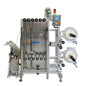 Vaccine labelling - HERMA Easycutter and Easysplicer