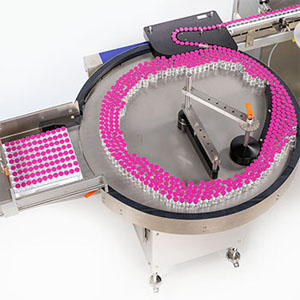 HERMA Vaccine Labelling Tray with Turntable