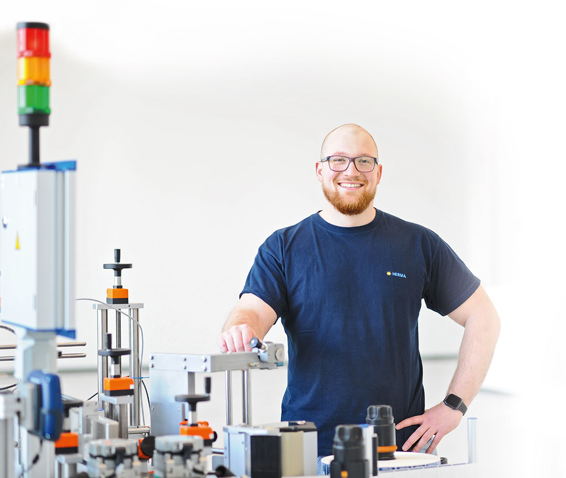[Translate to English:] Kompetente Beratung fr alle HERMA Technologien