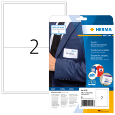 HERMA SPECIAL A4 name/textile labels
