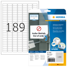 HERMA SPECIAL A4 labels removable