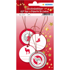 HERMA Christmas gift tags