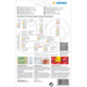 Produktübersicht von HERMA mit verschiedenen Etikettengrößen und Anwendungshinweisen. QR-Code für weitere Informationen.