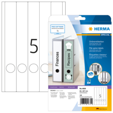 HERMA SPECIAL A4 file spine labels (inkjet)