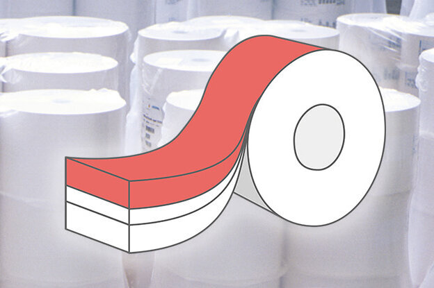 Labelling material foil