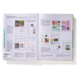 Zwei aufgeschlagene Buchseiten mit Texten und Abbildungen zu verschiedenen Themen, darunter Natur und Wissenschaft.