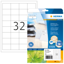 HERMA SPECIAL A4 labels made of recycled paper