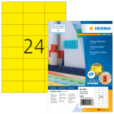 HERMA SPECIAL A4 coloured labels