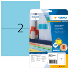 HERMA SPECIAL A4 coloured labels
