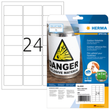 HERMA SPECIAL A4 outdoor film labels