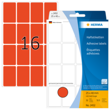 HERMA multi-purpose labels for hand inscription