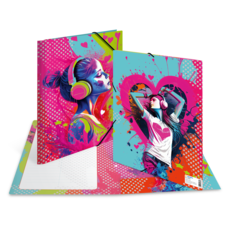 HERMA Elasticated folder