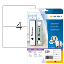 HERMA SPECIAL A4 file spine labels
