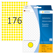 HERMA colour/marking dots