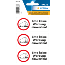 HERMA Text labels