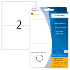 HERMA multi-purpose labels for hand inscription