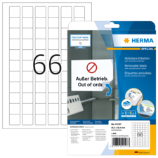 HERMA SPECIAL A4 labels removable