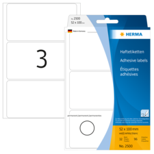 HERMA multi-purpose labels for hand inscription
