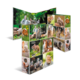 Eine aufklappbare Präsentation mit verschiedenen Bildern von Nagetieren, darunter Kaninchen, Meerschweinchen und andere kleine Tiere in natürlichen Umgebungen.