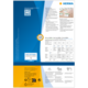 HERMA Produktinformation mit QR-Code, Beschreibung von stabilen Haftetiketten und Softwareangebot. Enthält technische Details und Anwendungsbeispiele.