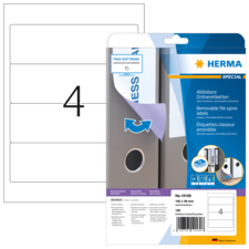 HERMA SPECIAL A4 file spine labels removable