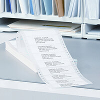 Endless printed computer labels