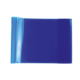 Blauer, transparenter Ordner mit einer offenen Seite, geeignet zur Aufbewahrung von Dokumenten oder Blättern.