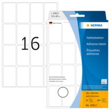HERMA multi-purpose labels for hand inscription