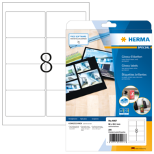 HERMA SPECIAL A4 glossy labels