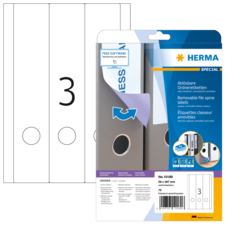 HERMA SPECIAL A4 file spine labels removable