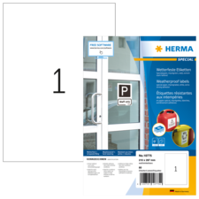 HERMA SPECIAL A4 labels weather-resistant