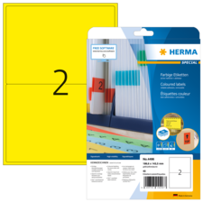 HERMA SPECIAL A4 coloured labels