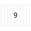 Blank template for Word A4 Landscape format