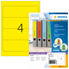 HERMA SPECIAL A4 file spine labels