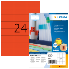 HERMA SPECIAL A4 coloured labels