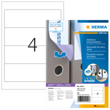 HERMA SPECIAL A4 file spine labels removable