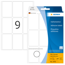 HERMA multi-purpose labels for hand inscription
