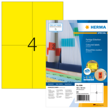 HERMA SPECIAL A4 coloured labels