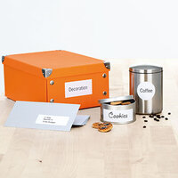 Application example of universal labels on various items