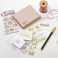 Application image of Creative Stickers on gift wrapping