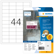 HERMA SPECIAL A4 film labels white
