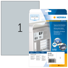 HERMA SPECIAL A4 rating plate labels