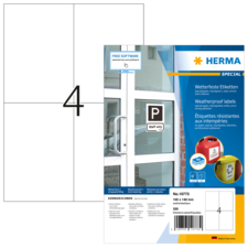 HERMA SPECIAL A4 labels weather-resistant