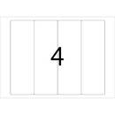 Blank template for Word A4 Landscape format